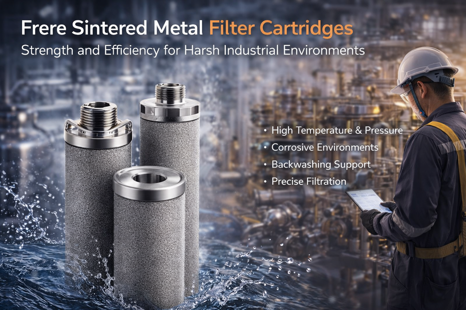 Frere Sintered Metal Filter Cartridges: Unmatched Strength and Efficiency for Harsh Industrial Environments