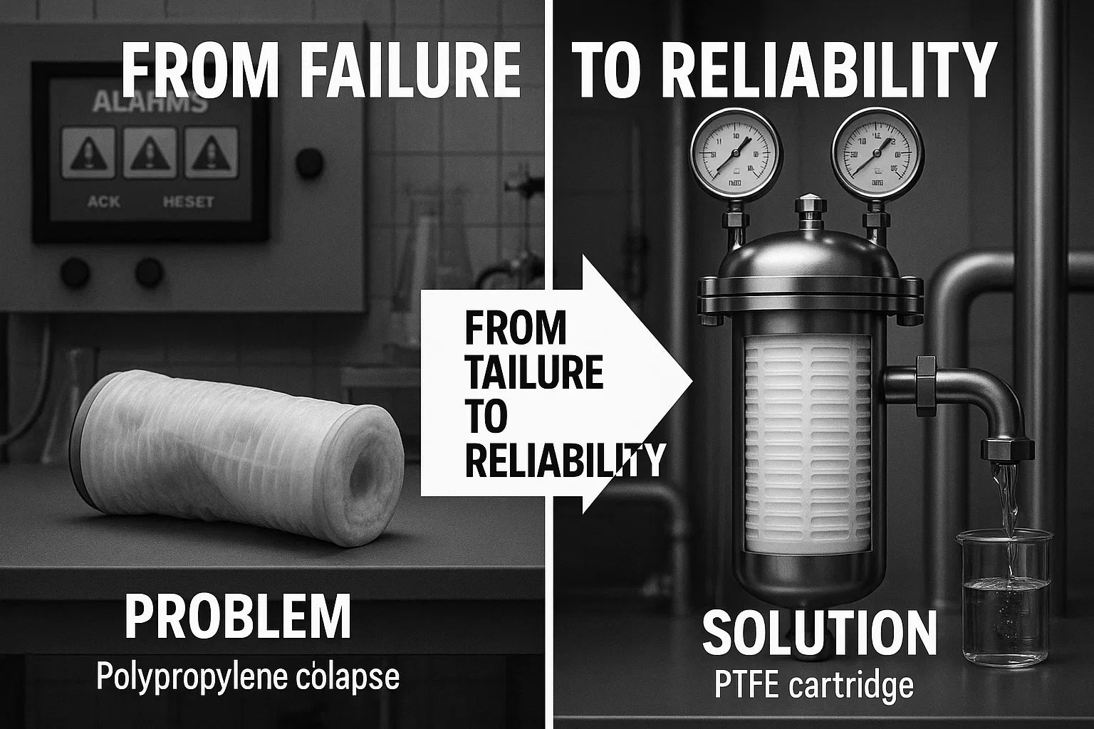 Selection Guide for Solvent Resistant Filter Cartridge in Petrochemical Processes: Compatibility Chart and Pressure Tolerance Analysis