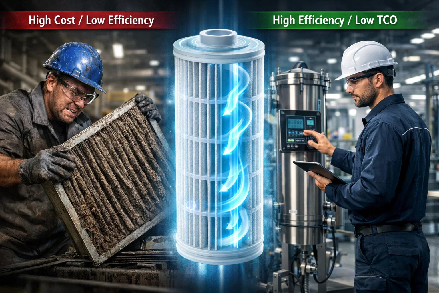 How High-Flow Filter Cartridges Slash Costs and Boost Efficiency in Industrial Production