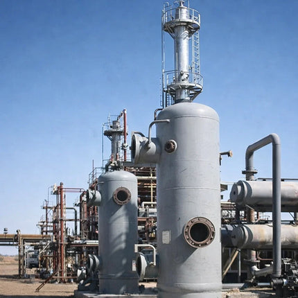 FL-efficient gas liquid coalescence separator